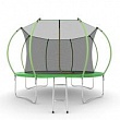 Батут с внутренней сеткой и лестницей EVO JUMP Internal 12ft (Green)
